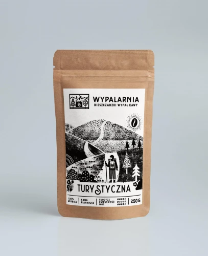 TURYSTYCZNA Kolumbia Huila Wypalarnia Bieszczadzki Wypał Kawy