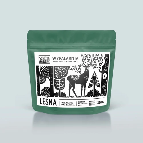 LEŚNA Brazylia Cerrado Wypalarnia Bieszczadzki Wypał Kawy