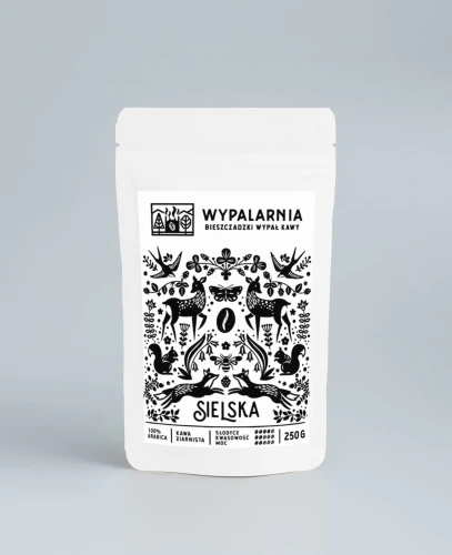 SIELSKA Wypalarnia Bieszczadzki Wypał Kawy Etiopia Sidamo