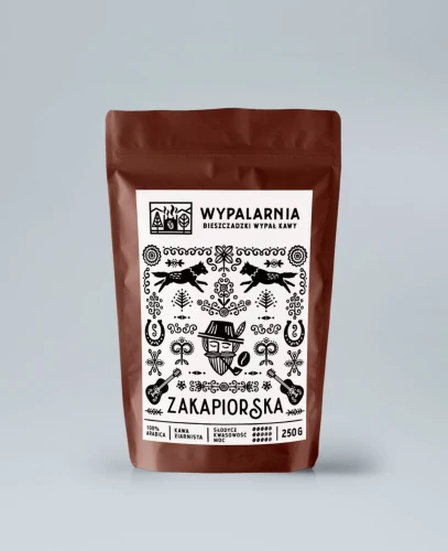 ZAKAPIORSKA Wypalarnia Bieszczadzki Wypał Kawy Gwatemala Huehuetenango